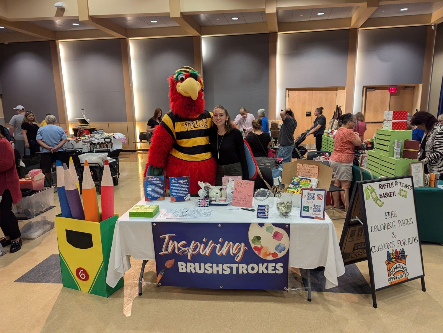 Inspiring Brushstrokes - Charitable Contribution