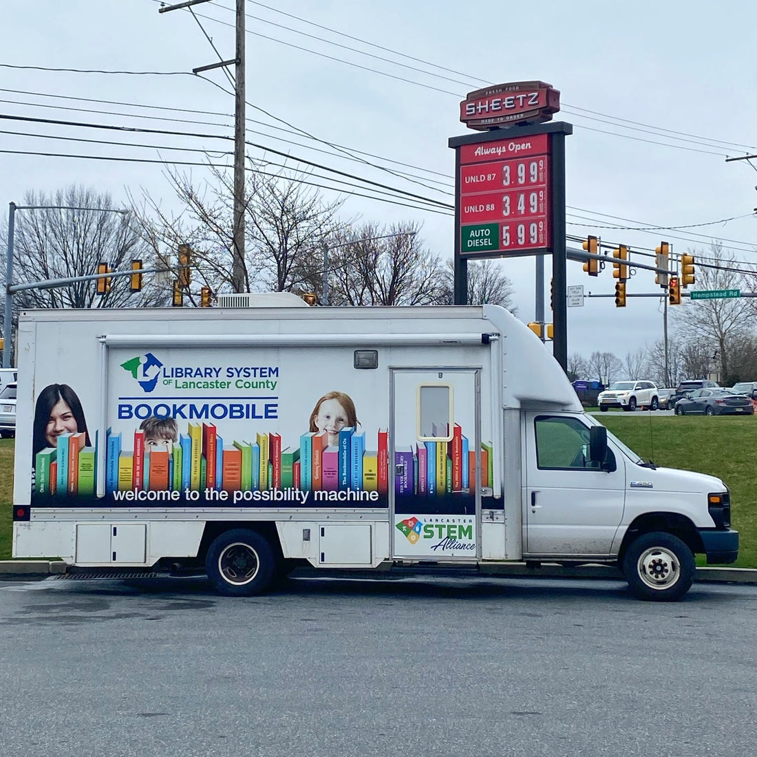 Library System of Lancaster County Bookmobile - Fuel