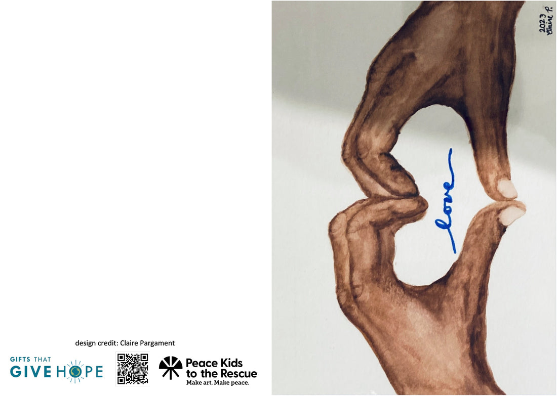 Peace Kids to the Rescue x GTGH Greeting Card