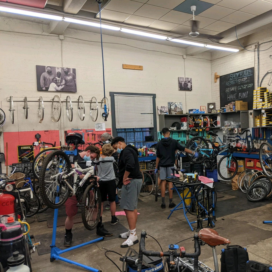 The Common Wheel - Earn-A-Bike Program